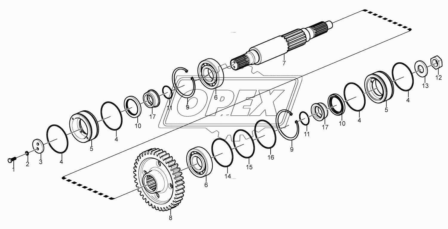 Output shaft