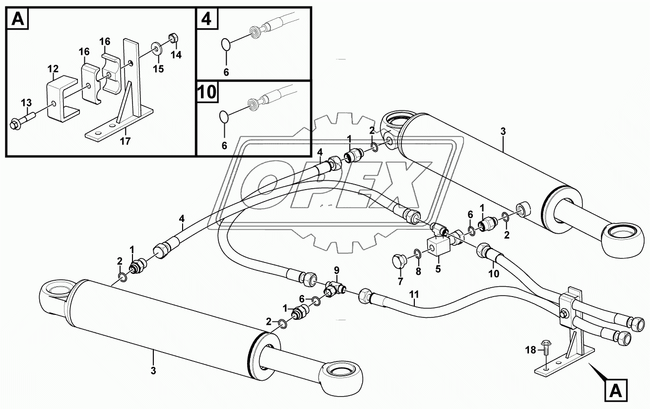 Steering cylinder