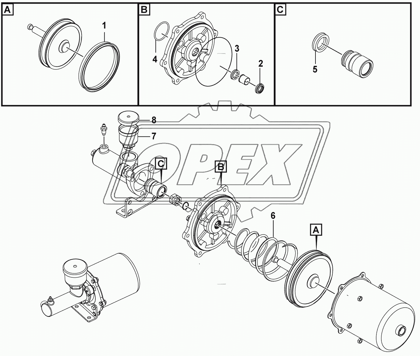 (340201) Pneumatic cylinder