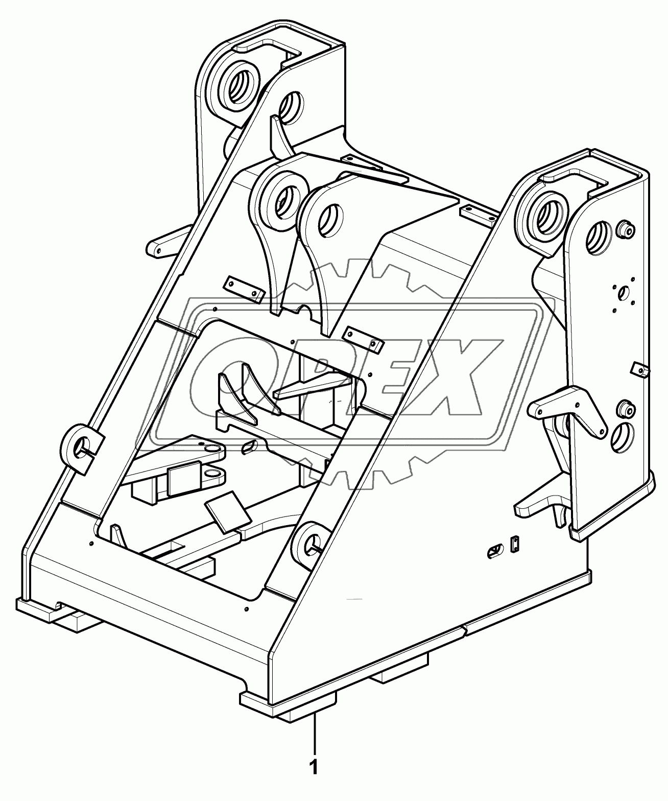 Fore carriage