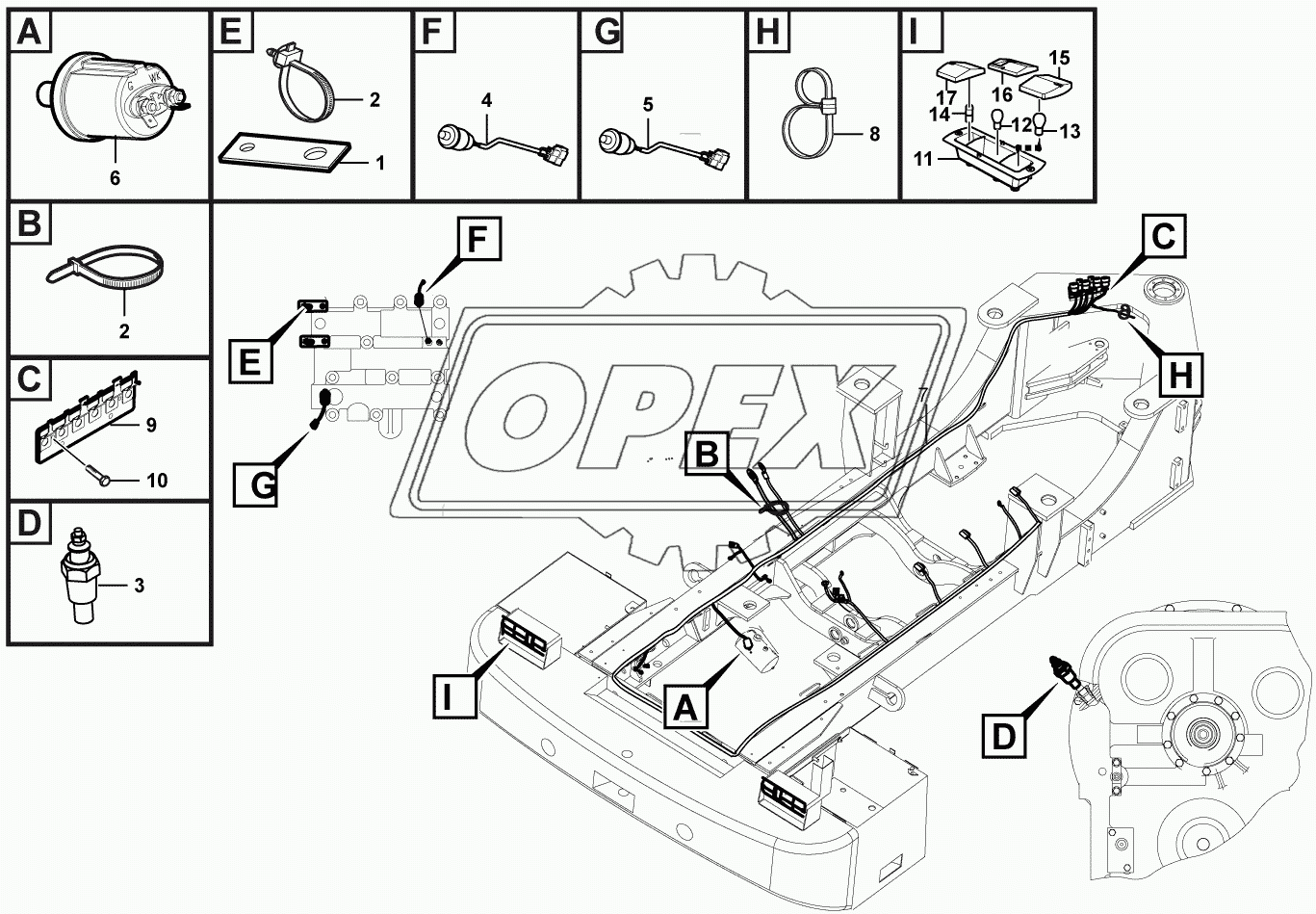 Main cable harness