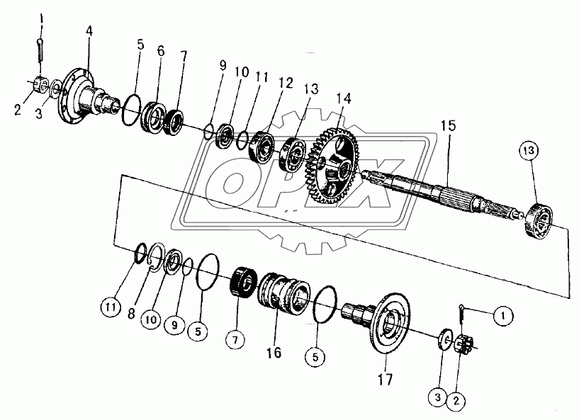 LG9530C6 5RD SHAFT