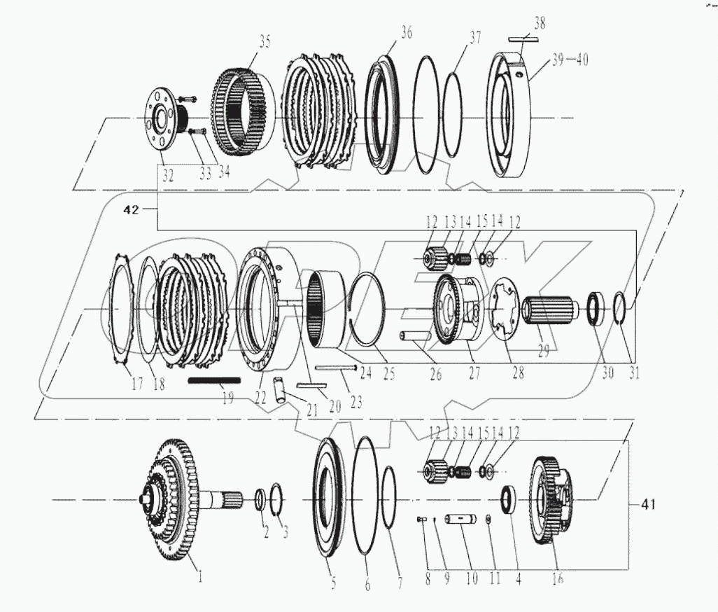 4TH SHAFT ASSY (I)