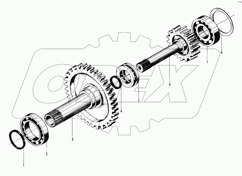 SHAFT ASSEMBLY (I) (330101)