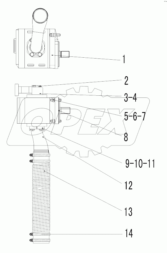 WORKING PUMP ASSEMBLY