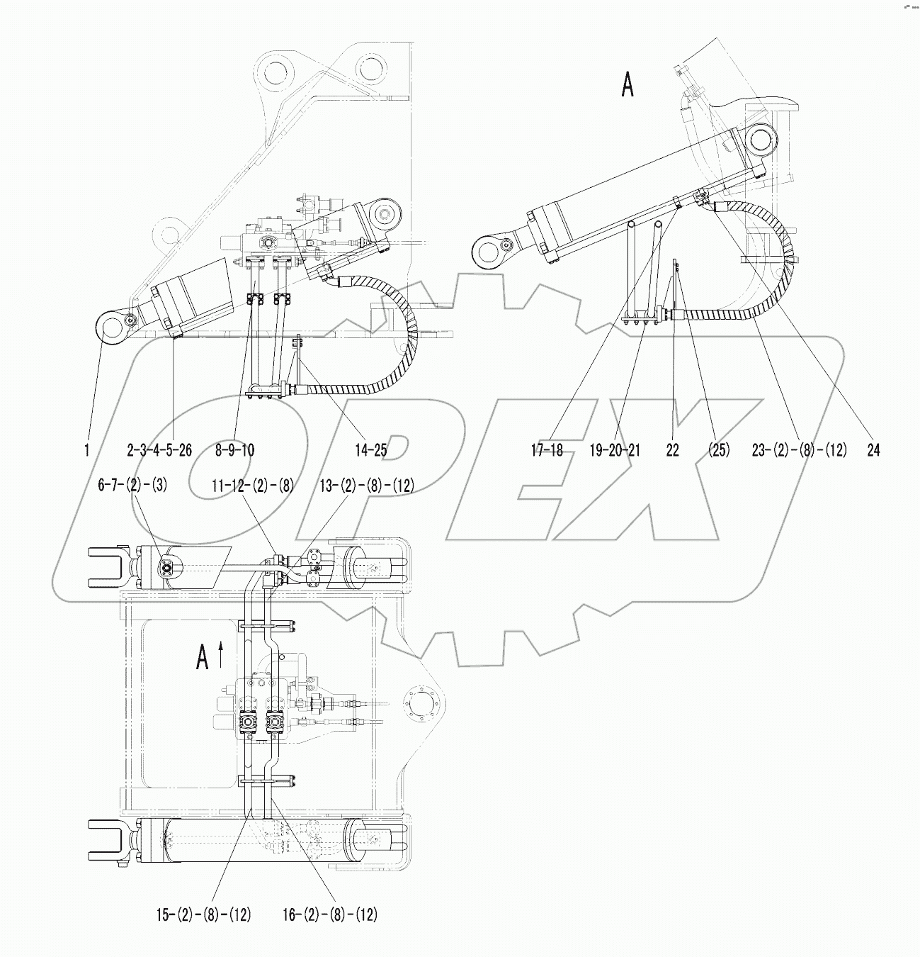 LIFTING CYLINDER ASSENBLY