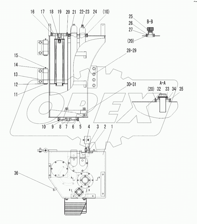 HYDRAULIC TANK ASSEMBLY