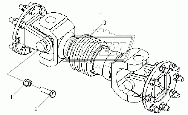 REAR DRIVE SHAFT