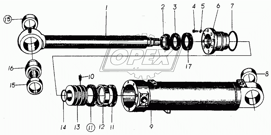 DUMP CYLINDER