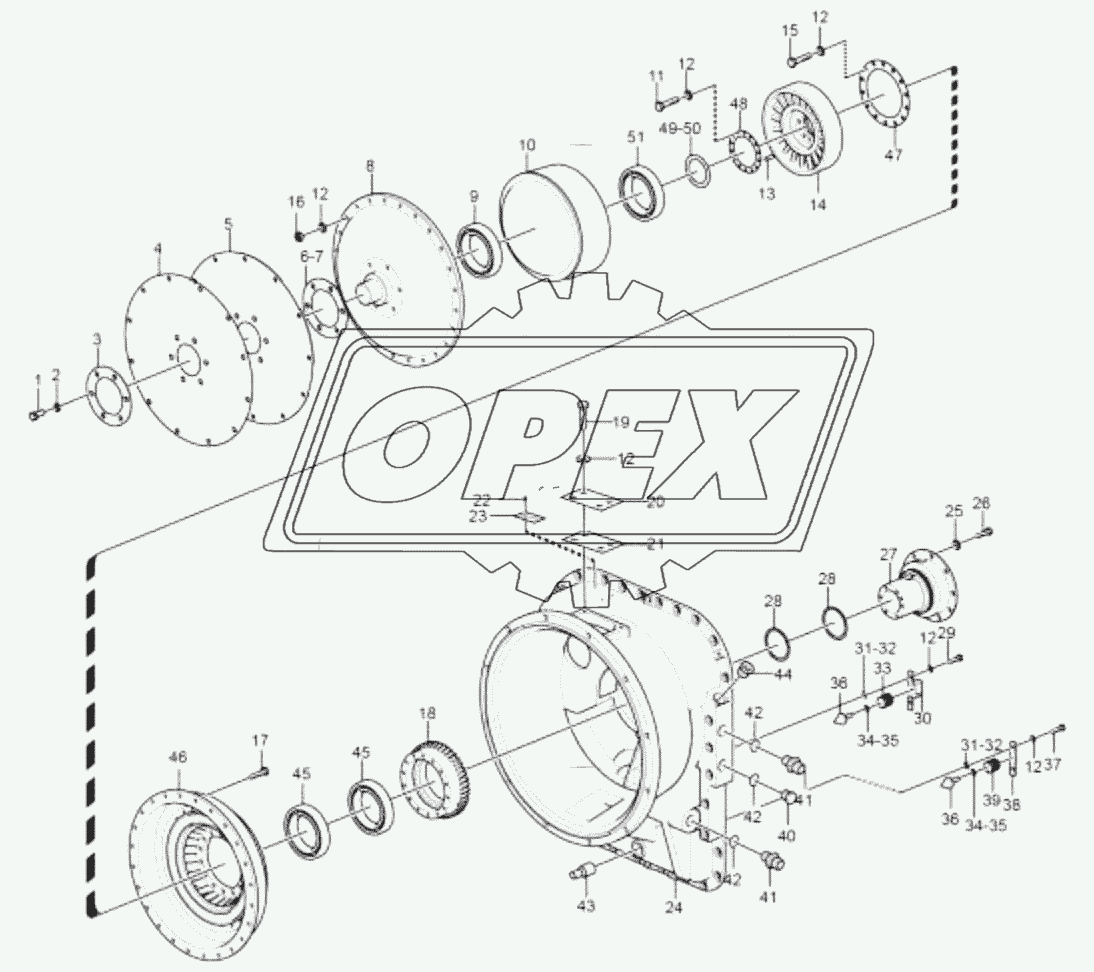 Torque converter YJSW315-8A