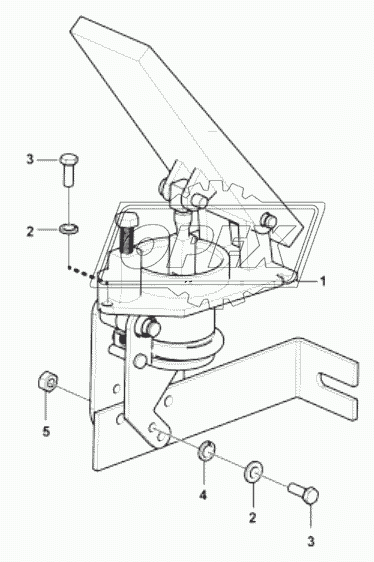 Accelerator pedal assembly