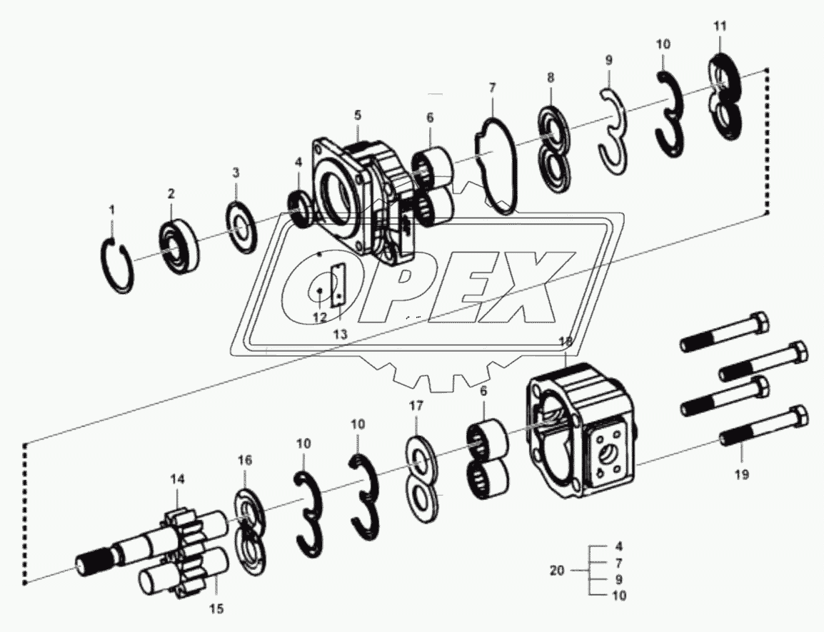 Gear pump (43468)