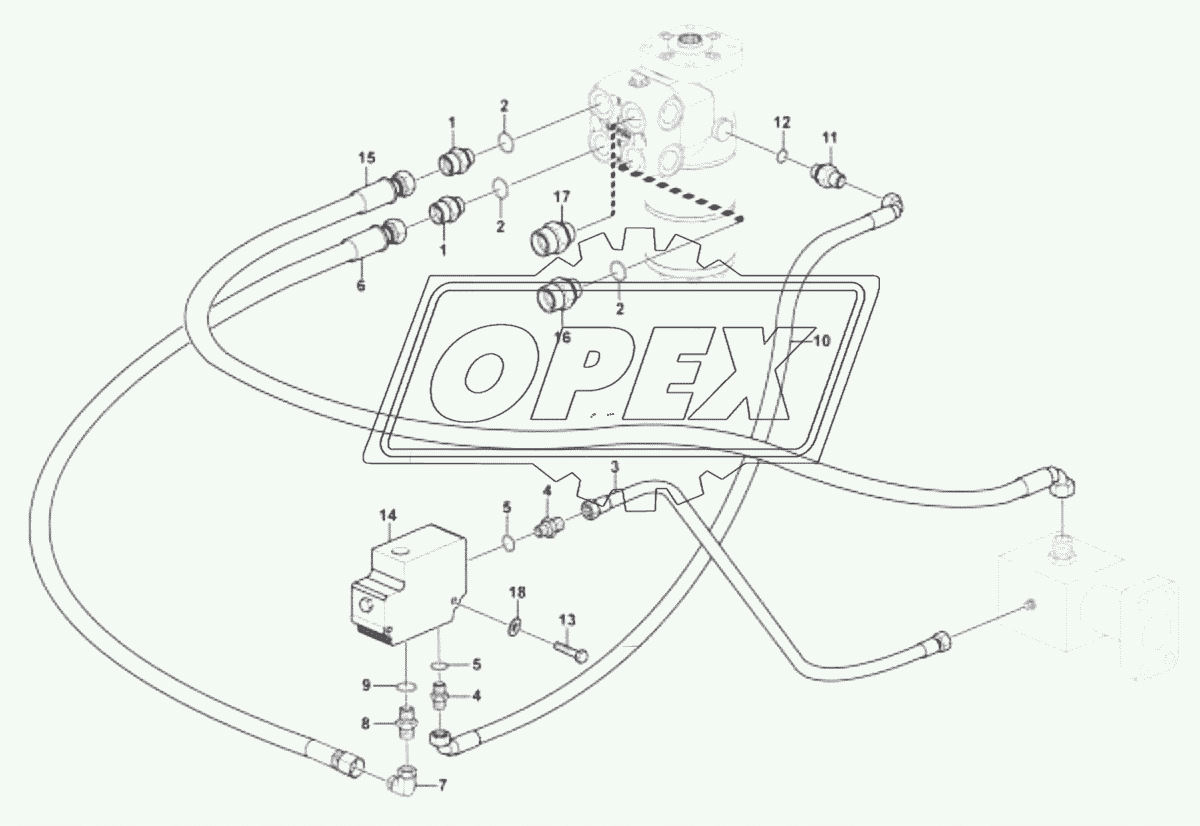Steering gear assembly 2
