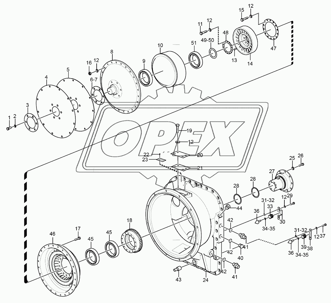 Torque converter YJSW315-8A