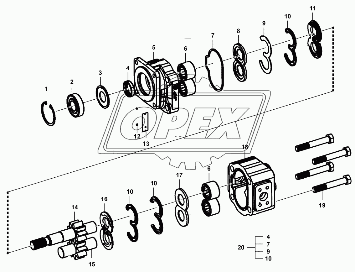 Gear pump (43468)