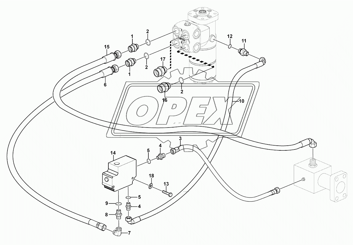 Steering gear assembly 2