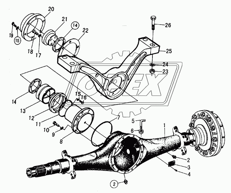 REAR AXLE ASSEMBLY