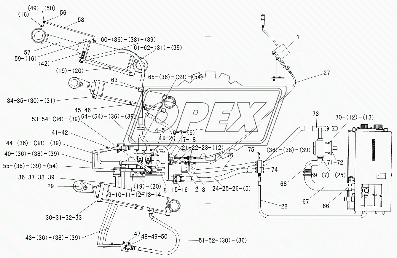 IMPLEMENT HYDRAULIC SYSTEM