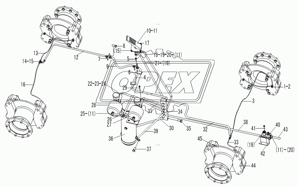 SERVICE BRAKE SYSTEM