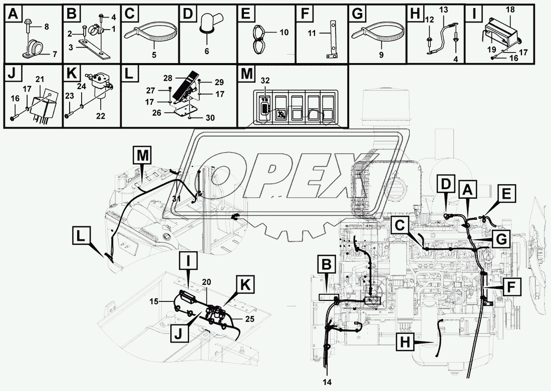 Engine electric system