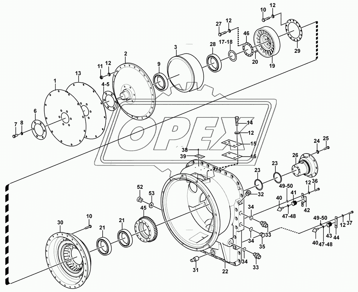 YJSW315-7 Torque converter