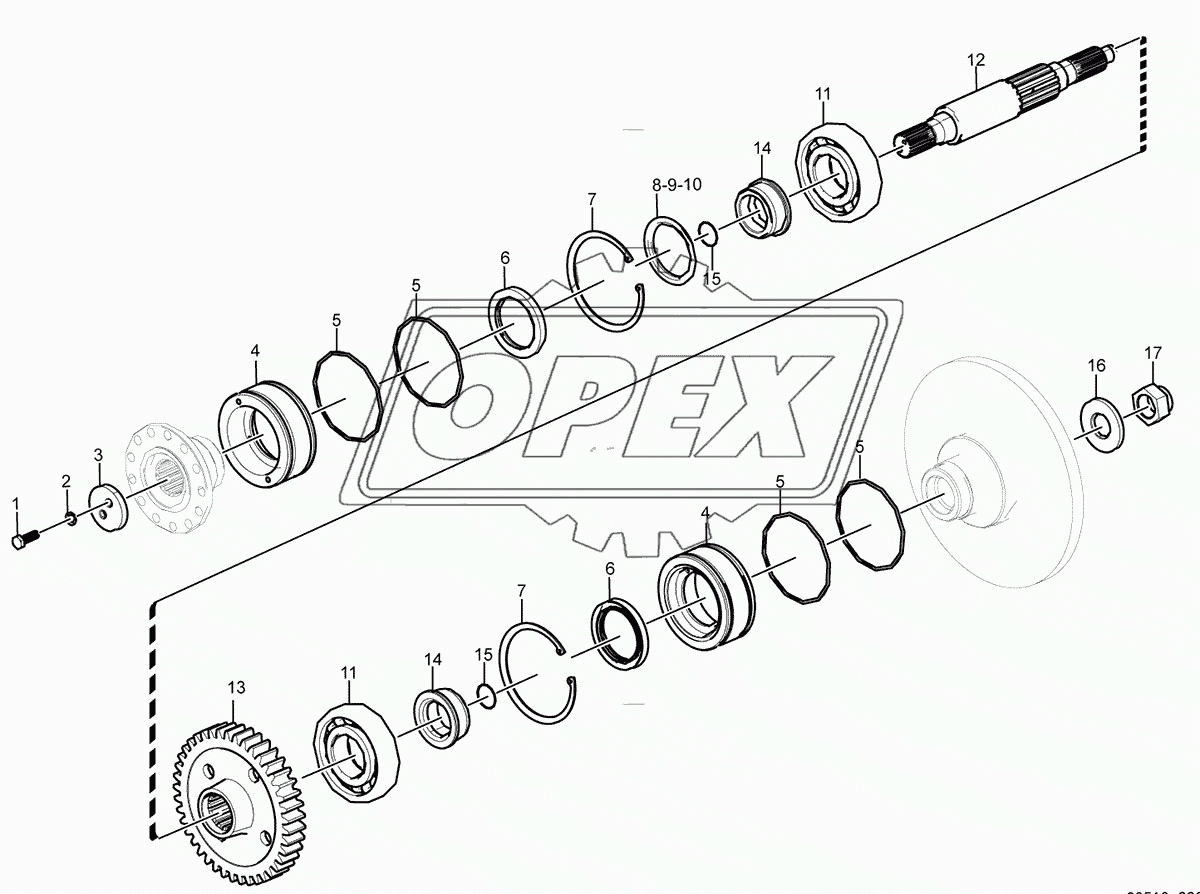 Output shaft