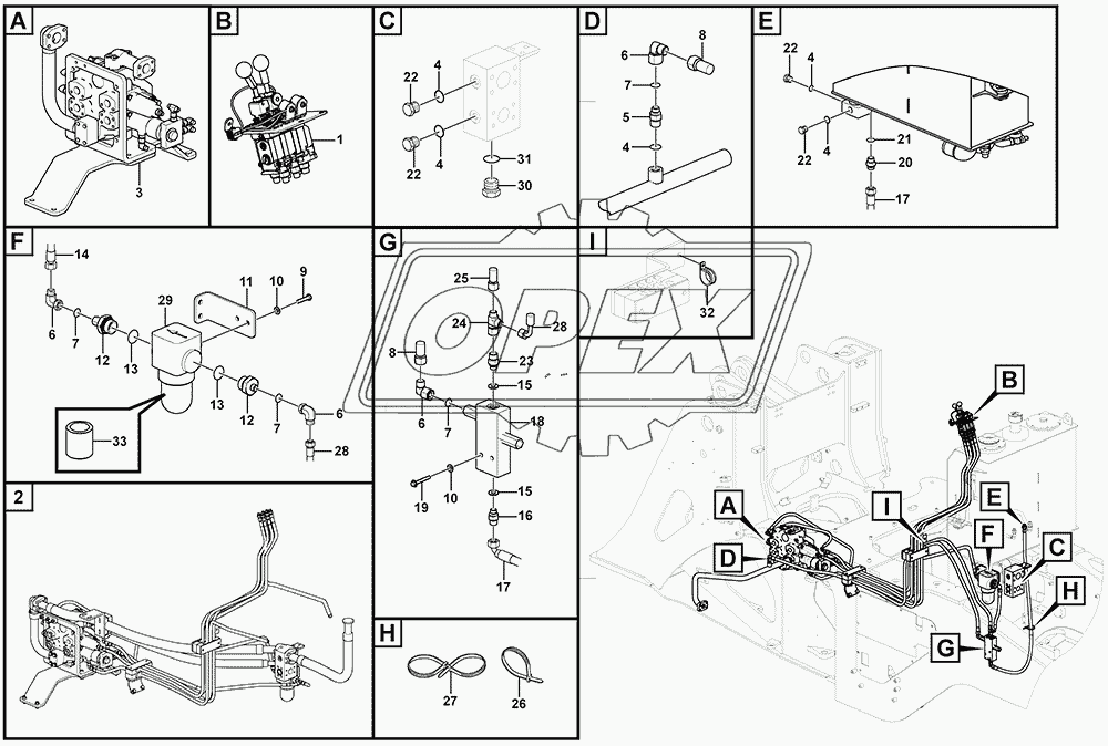 Hydraulic control system 1