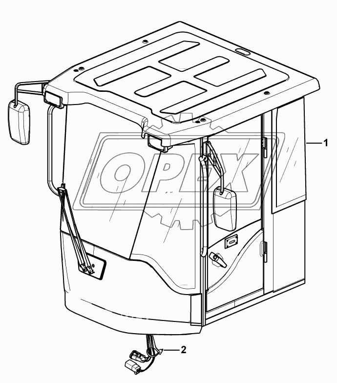 Cab assembly 1