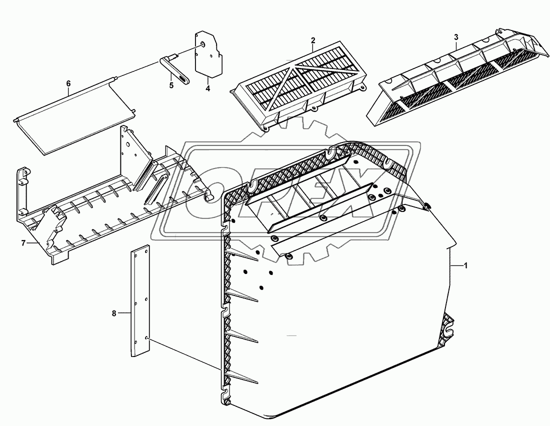 Fresh air inlet syetem