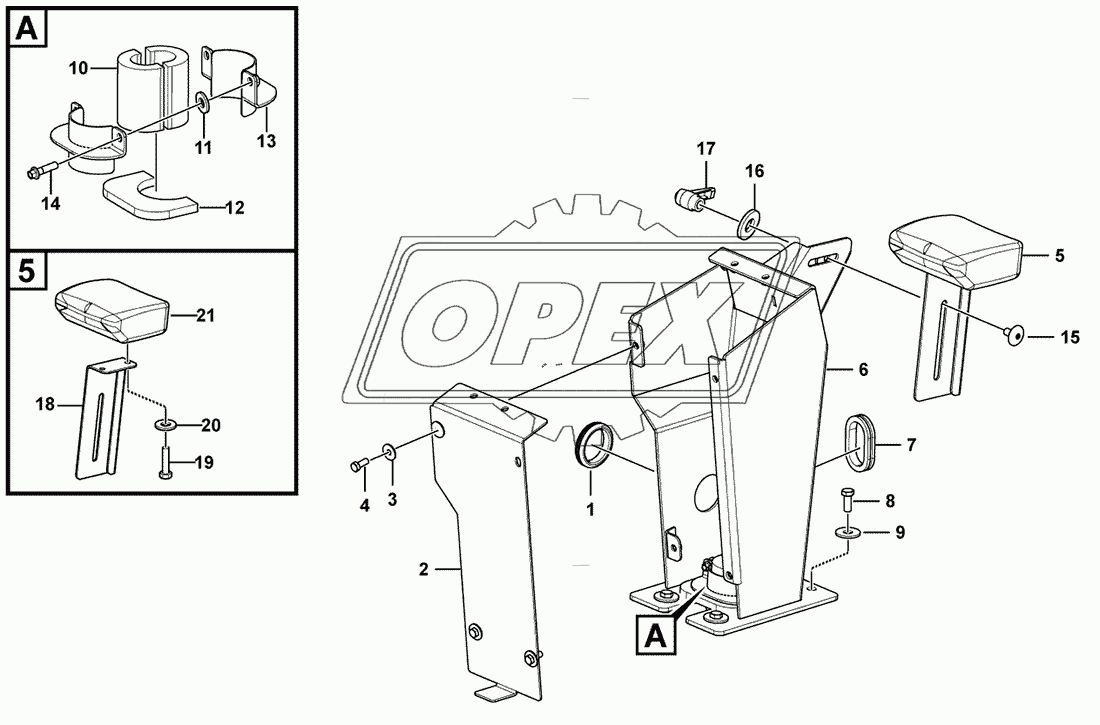 Control housing assembly