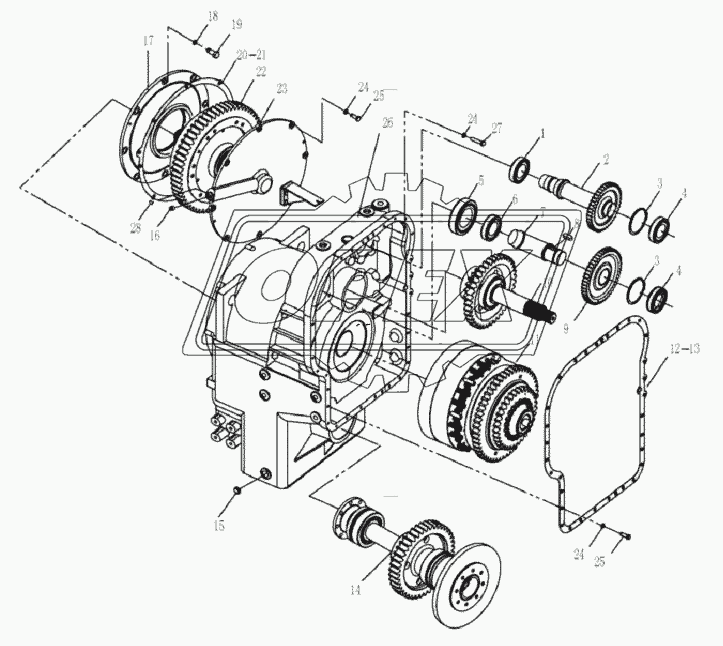 TRANSMISSION ASSEMBLE A305