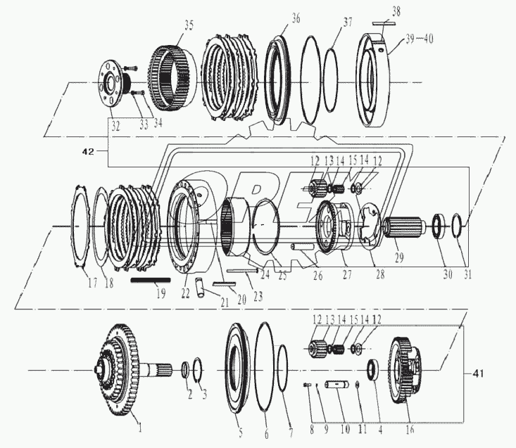 4TH SHAFT ASSY (I)