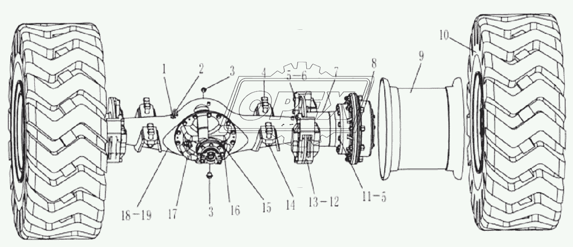 REAR AXLE ASSEMBLY