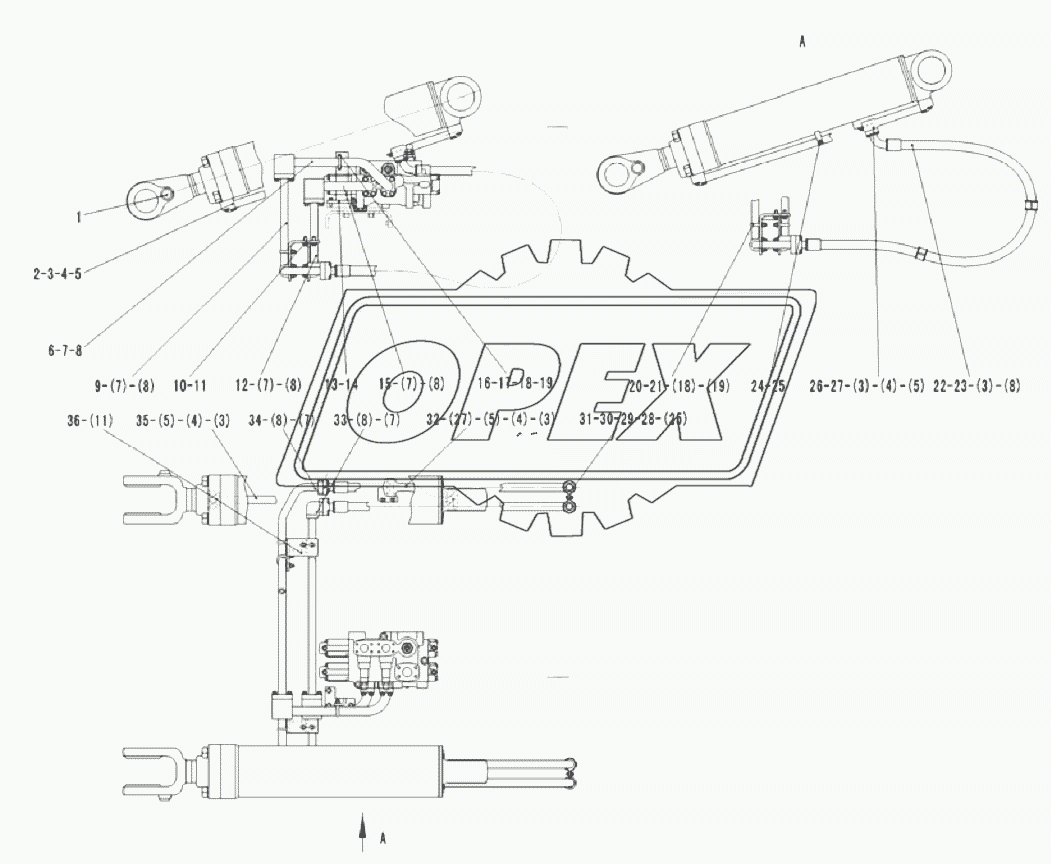 LIFTING CYLINDER ASSEMBLY