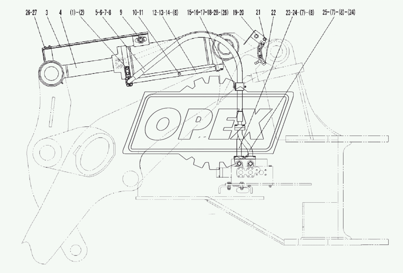 DUMP CYLINDER ASSEMBLY