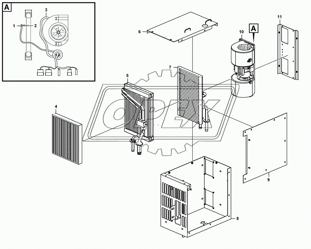 (410706) Evaporator