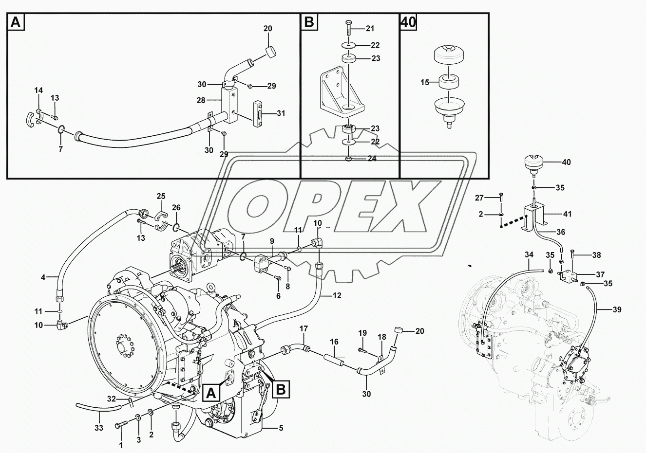 Transmission assembly 1