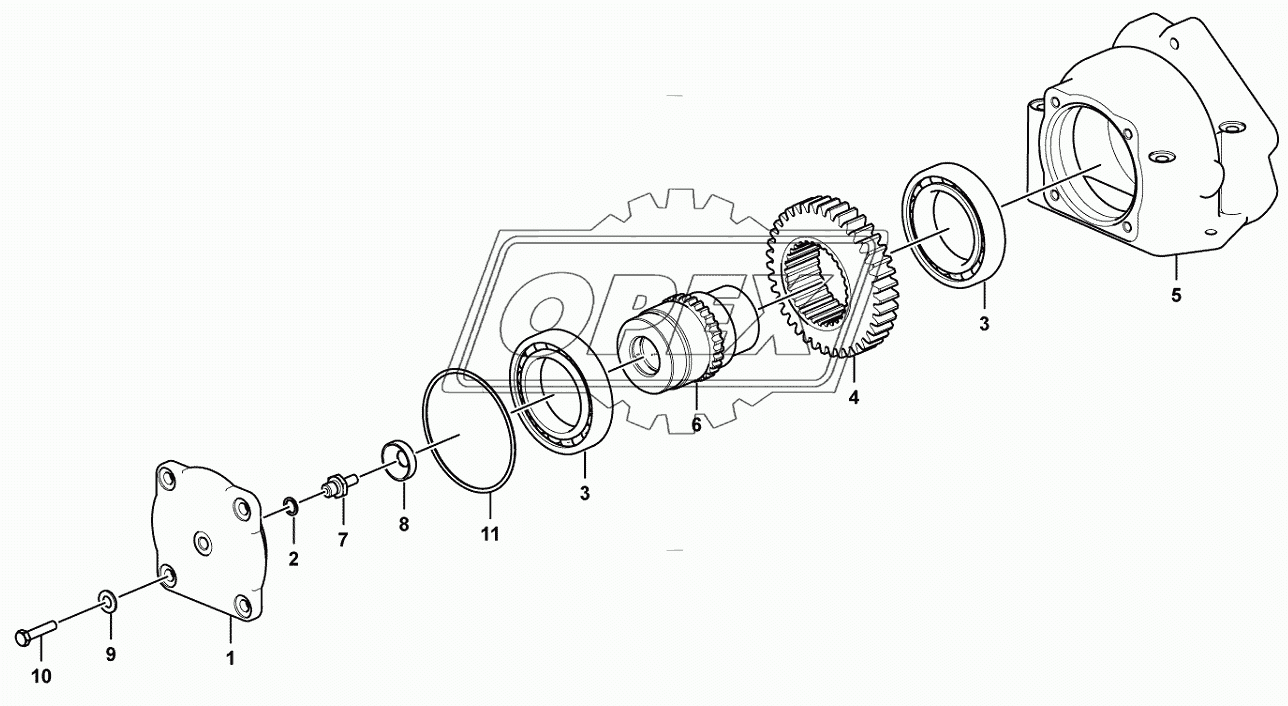 Power take off component