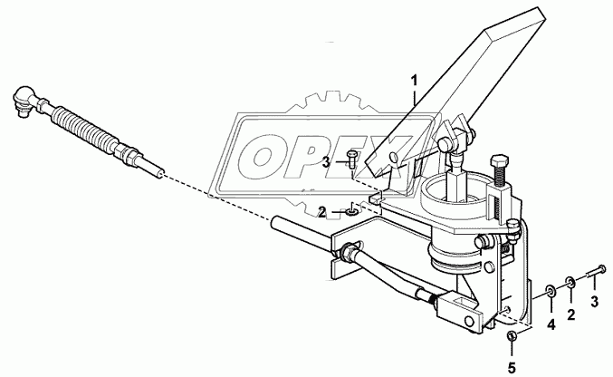 Accelerator pedal assembly