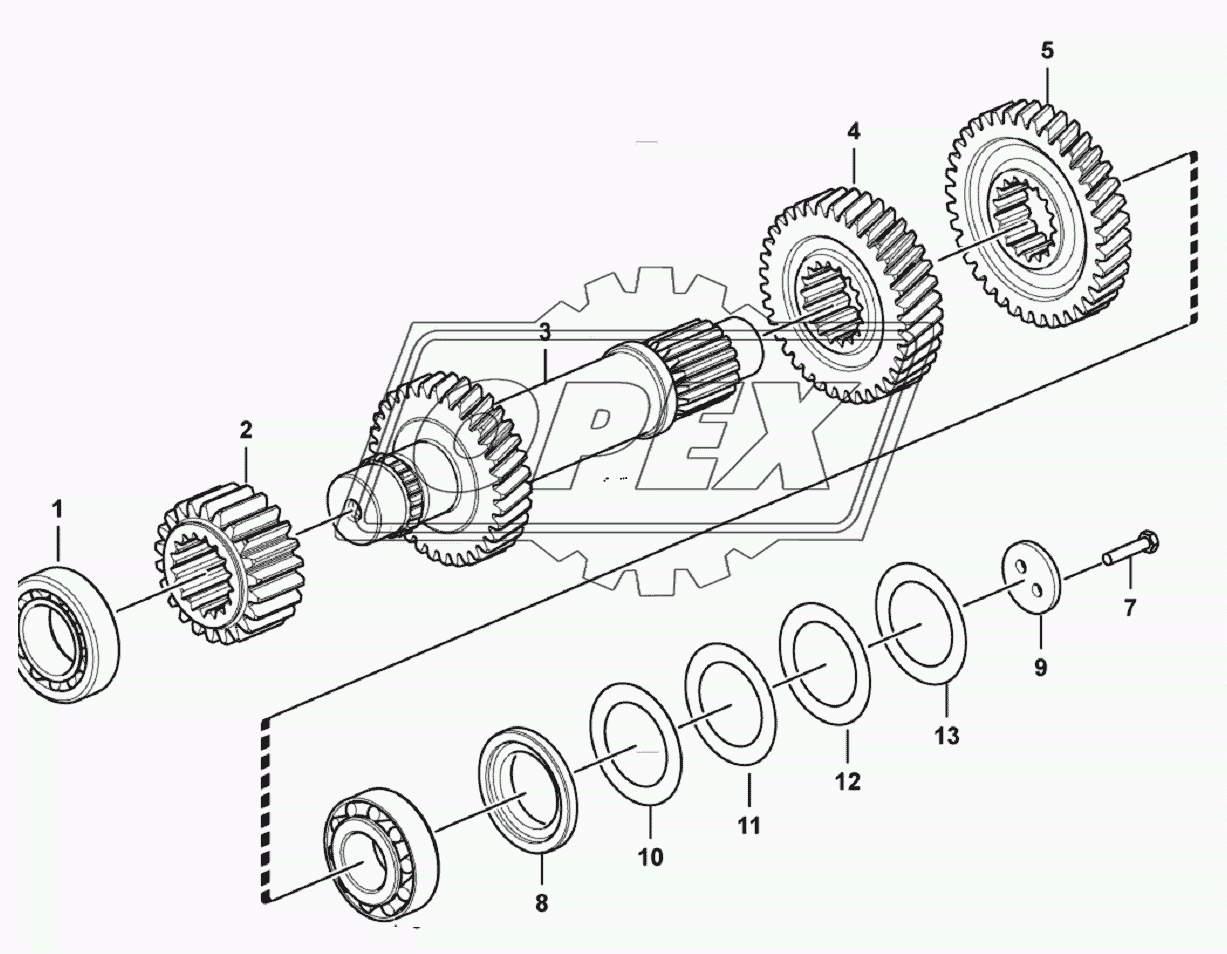 Intermediate shaft assembly 1