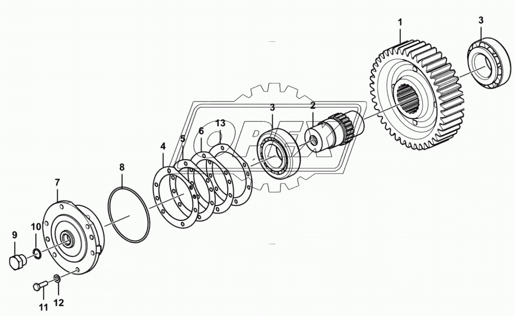 Intermediate shaft assembly 2