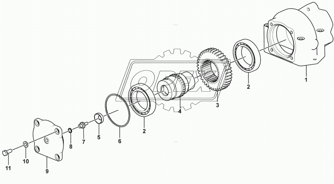 Power teke-off component