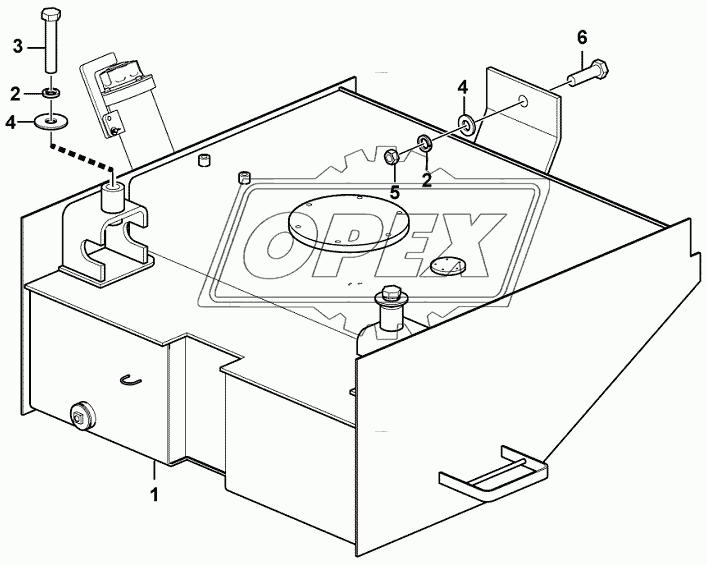 Fuel tank assembly 1