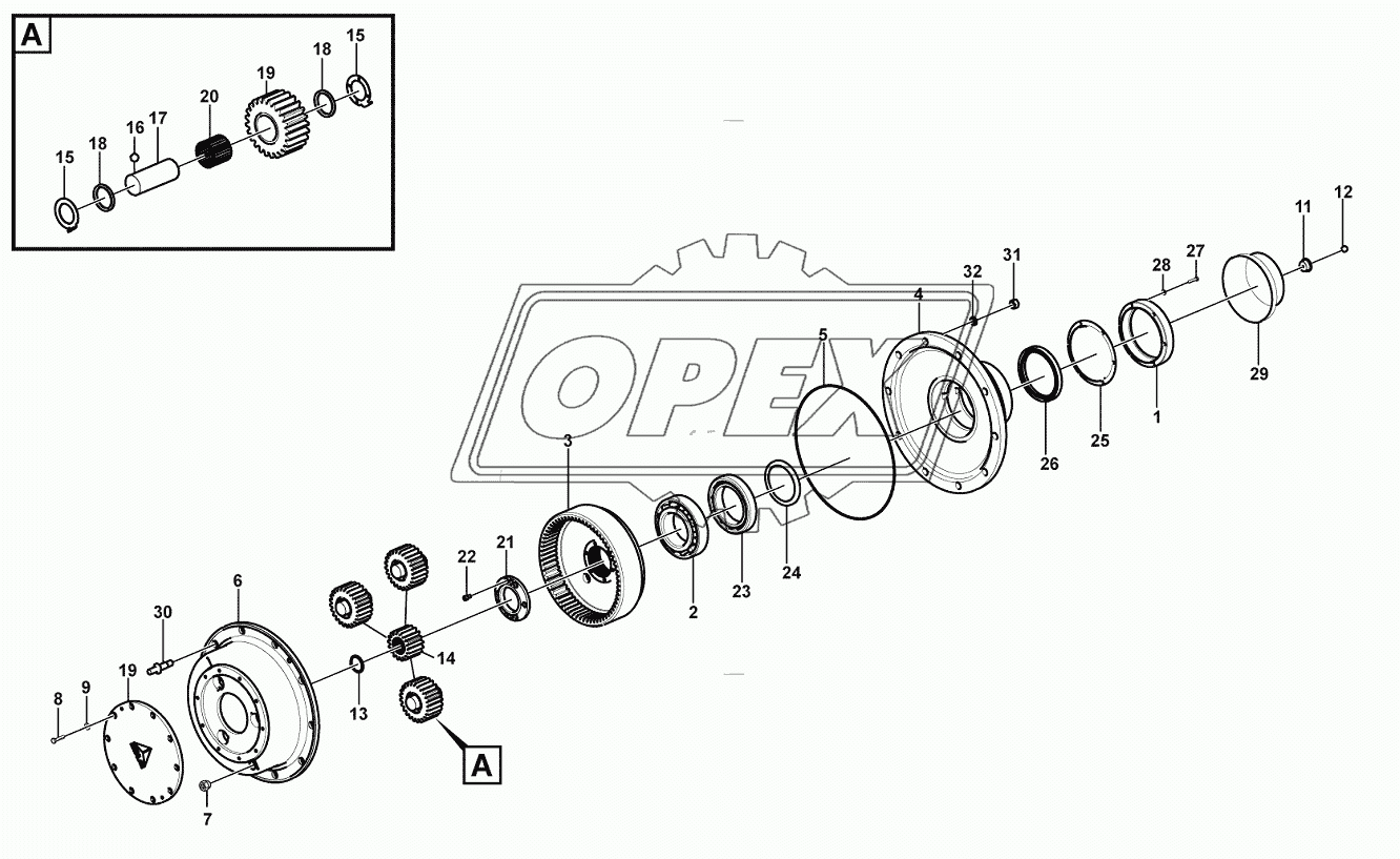 Hub reduction 2