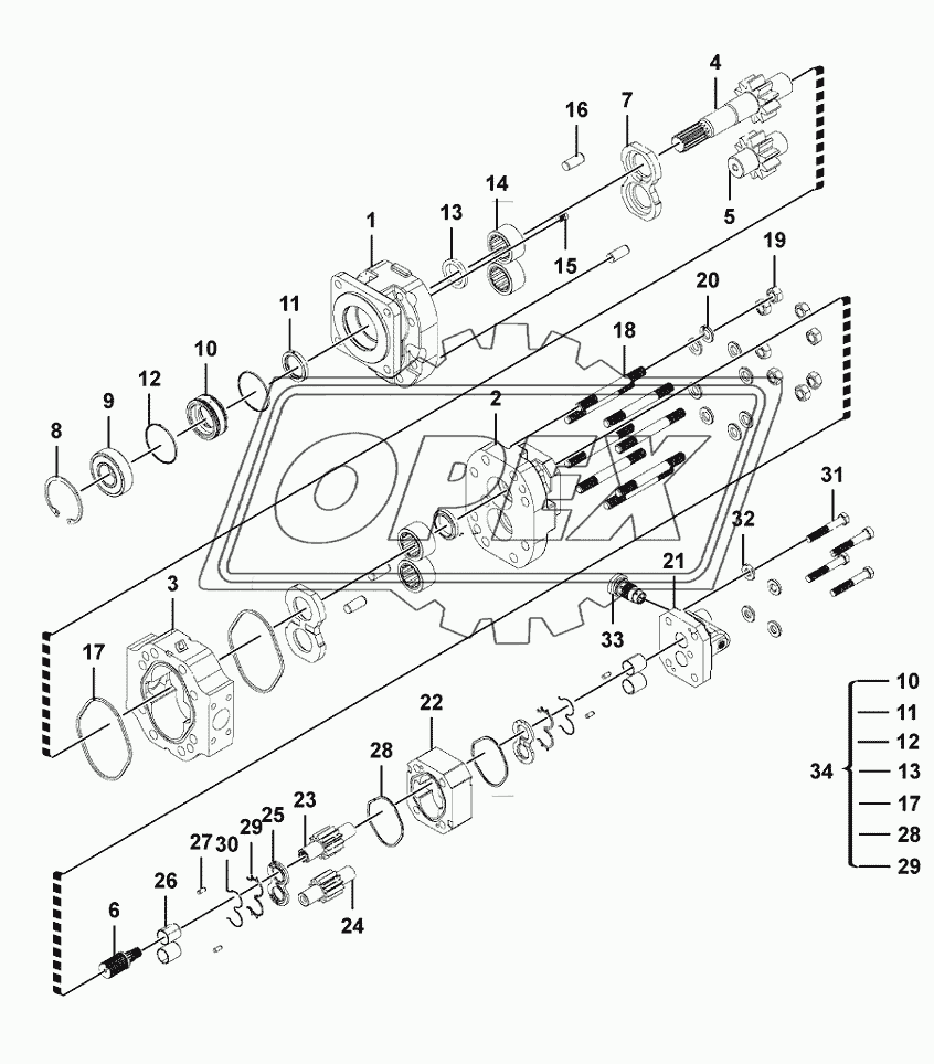 (120104) Gear pump