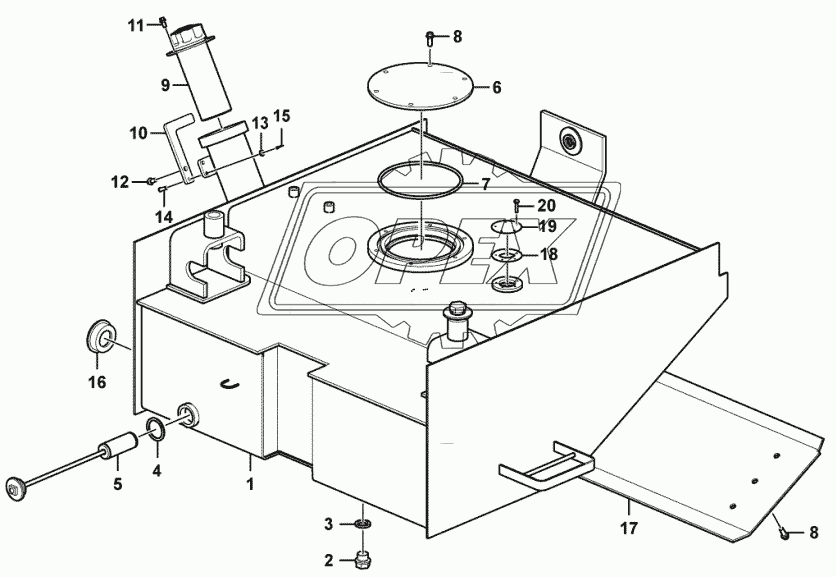 Fuel tank assembly 2