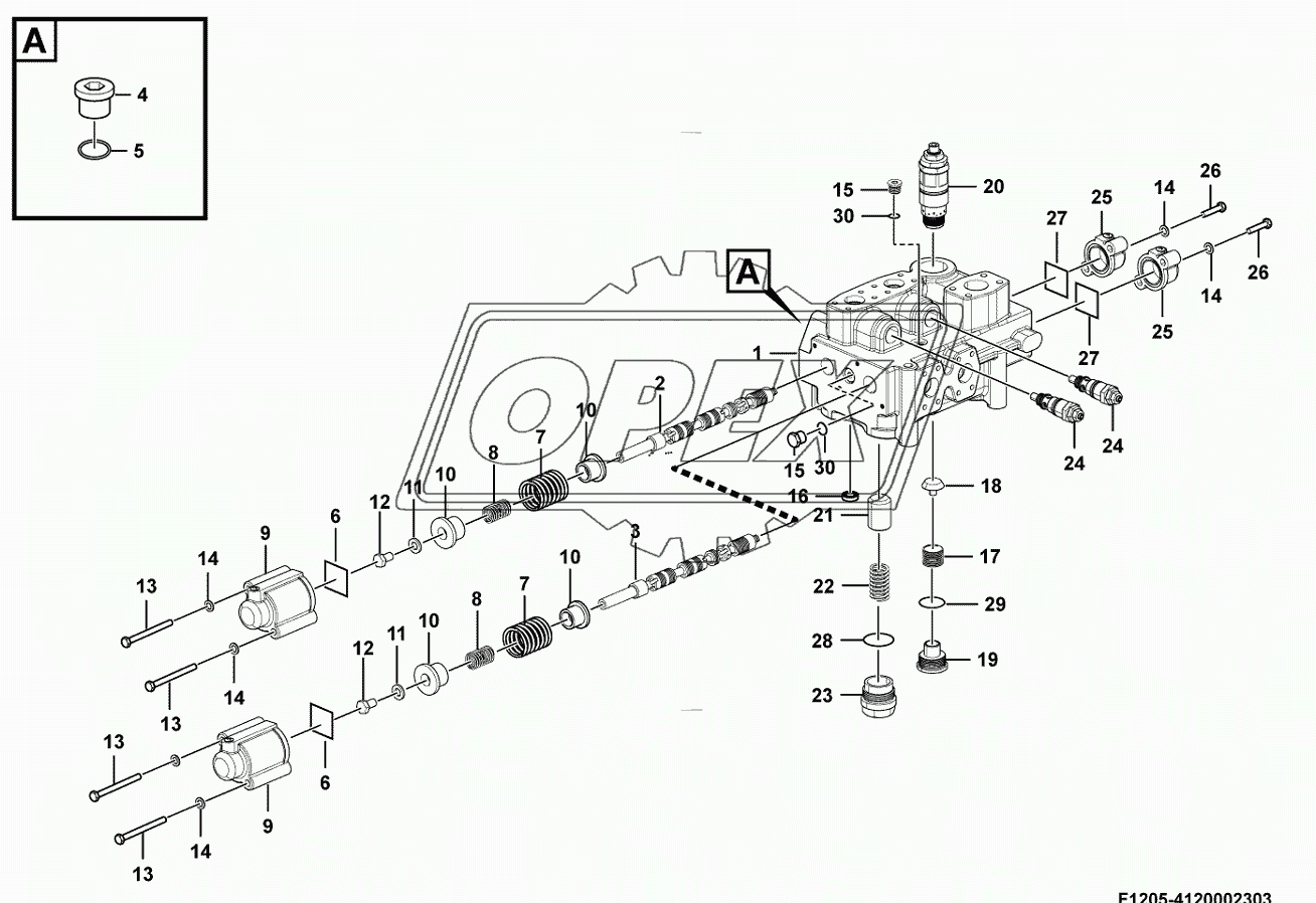 (370142) Control valve assembly