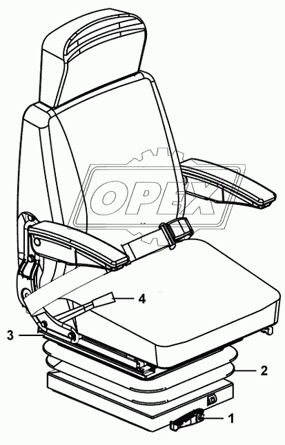 LG01(321002) Drive seat