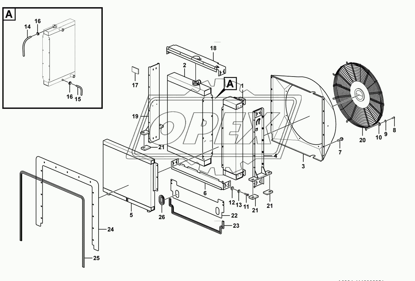 Radiator assembly