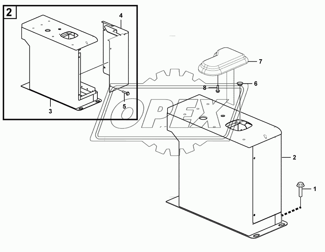 Operating box